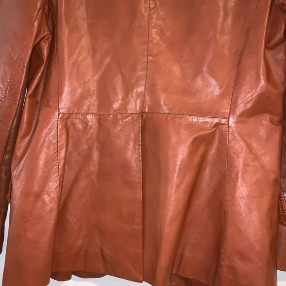 VINTAGE WILSONS leather blazer size 12 - Picture 9 of 10